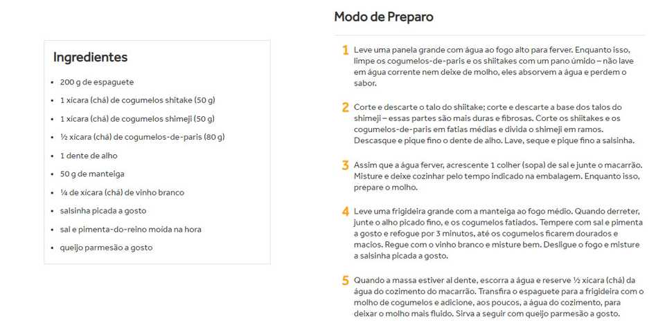 Design Sprint – Receita
